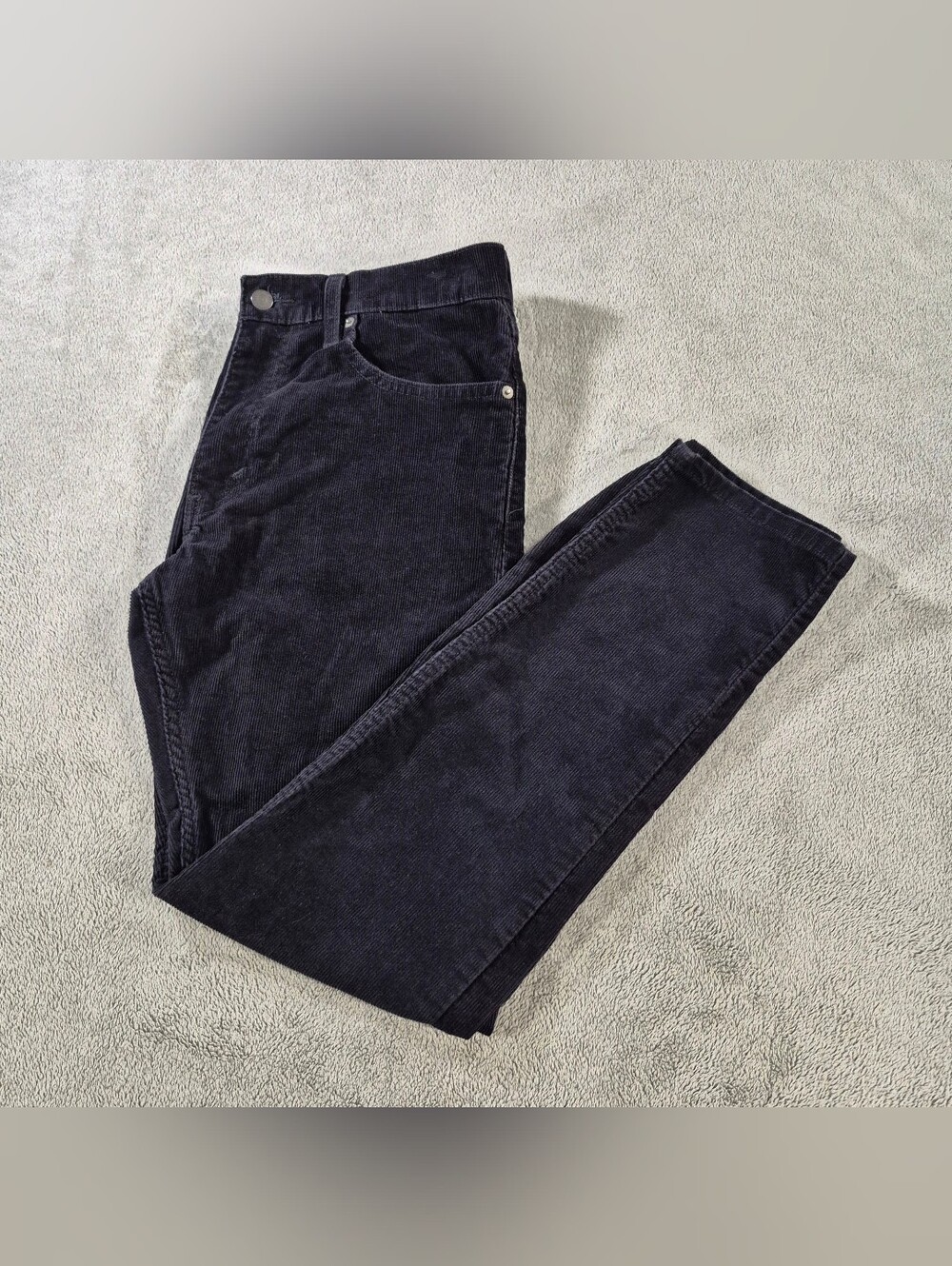 Levi's 512 Men's Slim Tapered Corduroy Black Pants